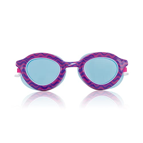Speedo Unisex-Child Swim Goggles Sunny G Ages 3-8, Purple Pink/Celeste