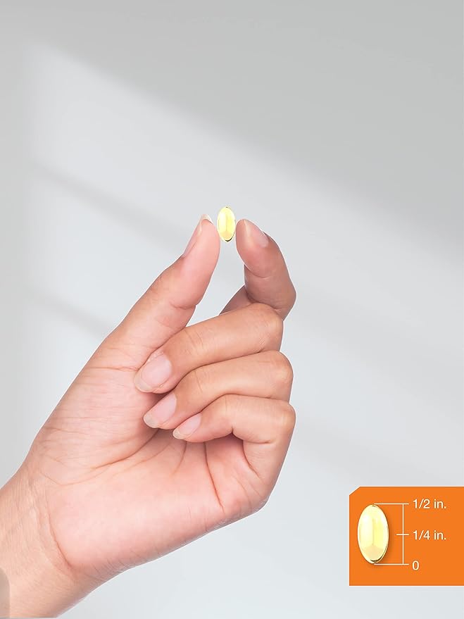 Horbäach Vitamin E Softgel Capsules | 400 iu | 268mg | 300 Count | Non-GMO and Gluten Free Naturally-Sourced Formula | D-Alpha Tocopherol
