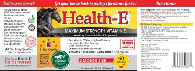 Health-E Maximum Strength Vitamin E