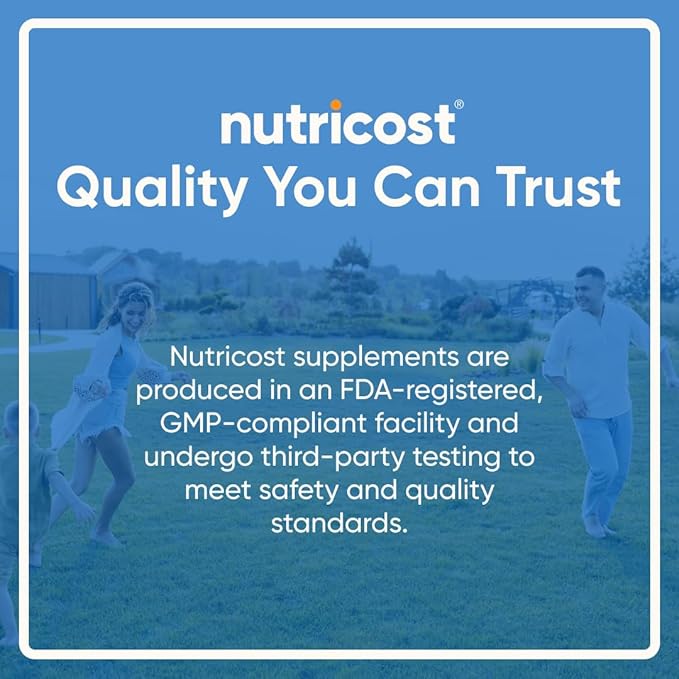 Nutricost Vitamin C with Rose HIPS 1025mg, 240 Capsules - Vitamin C 1,000mg, Rose HIPS 25mg, Premium, Non-GMO, Gluten Free Supplement