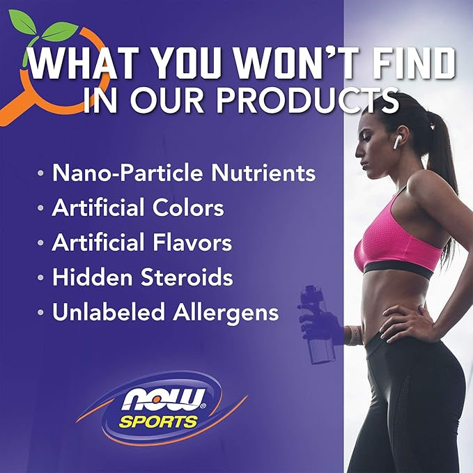 NOW Sports, Barley Rice Protein Powder, Unflavored, Highly Sustainable, 10 Grams Protein, 1.5 lbs.