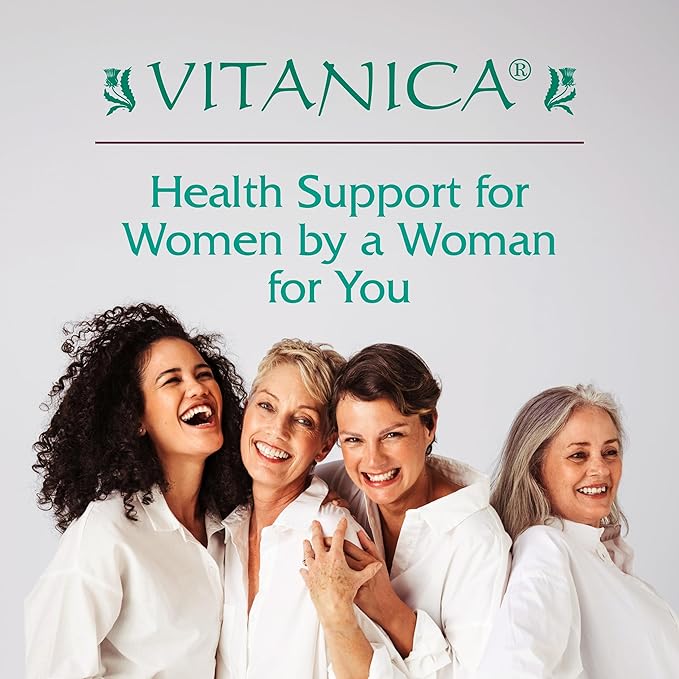 Vitanica SleepBlend - Sleep & Relaxation Support for Women - Herbal Supplements with Melatonin, Valerian Root, Vitamin B2 & B12 & Magnesium - Lady - 15 Vegan Caps
