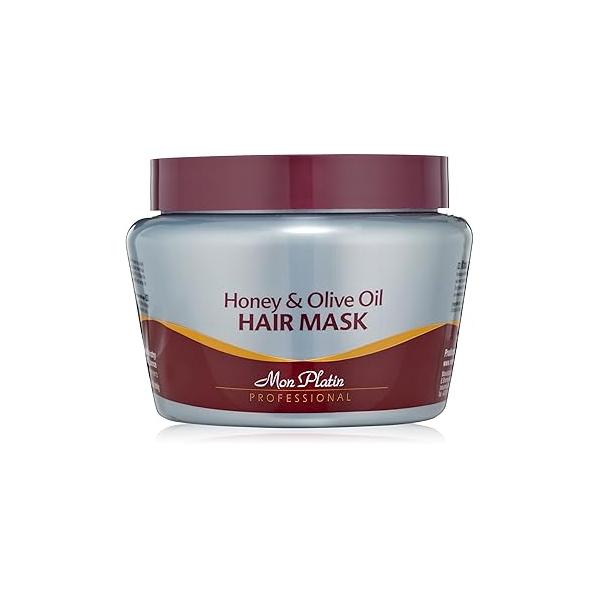 Mon Platin Honey and Olive Oil Hair Mask, 500 Gram