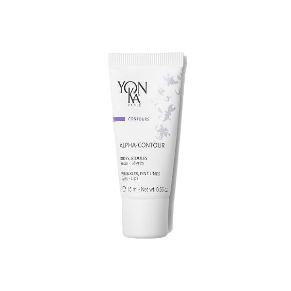 Yon-Ka Alpha-Contour Eye and Lip Cream (15ml) Anti-Wrinkle Regenerating Contour Creme, Naturally Soften Signs of Aging with Botanical Oil Blends Fruit Acids, All Skin Types, Paraben-Free