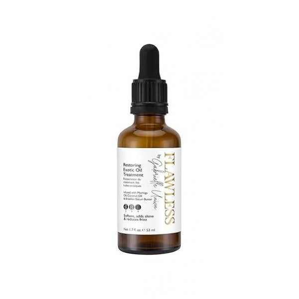 Flawless by Gabrielle Union Restoring Exotic Oil Treatment for Natural Coily Hair, 1.7 OZ