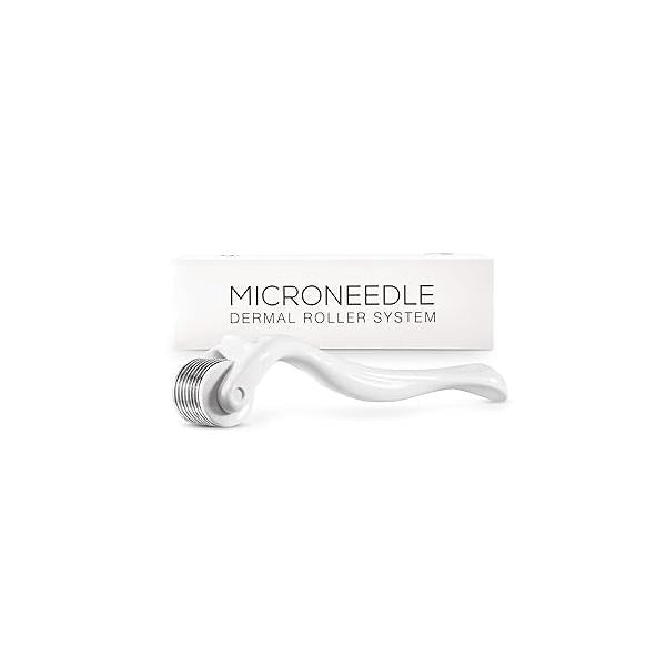 Shapiro MD Hair Growth Experts Microneedle Dermal Roller System, Exfoliates and Invigorates Scalp, 0.25 mm Needles, Painless Design