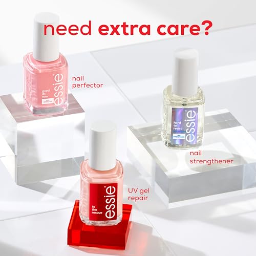 essie nail care, UV gel damage repair treatment, to the rescue nail repair base coat, 0.46 fl oz
