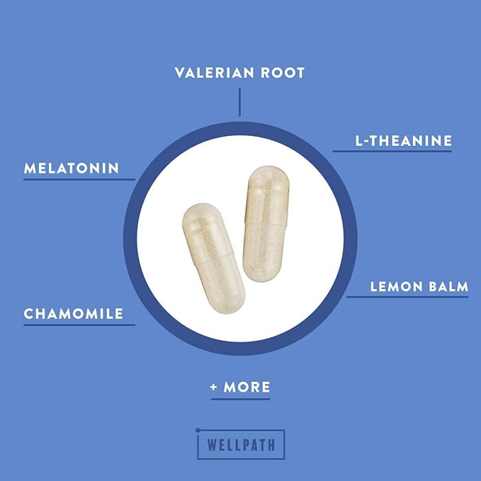 WellPath Elderberry Gummies with Zinc + Rest Valerian Root Sleep Aid for Adults with Melatonin & L-Theanine, 60 Ct Each