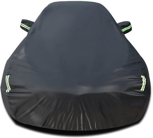 Custom Car Cover Compatible with BMW 3 Series M3 Sedan 2004-2025/4 Series M4 2013-2025, Waterproof Car Cover with Cotton Lining, All Weather Rain Snow Sun UV Cover for Outdoor Indoor