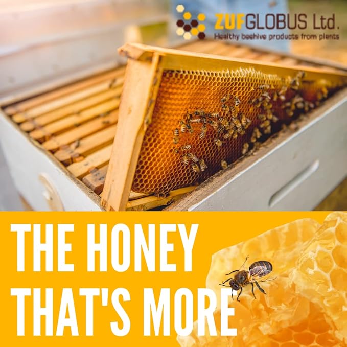 Zuf Globus: ClearMEL Honey Supplement Ideal for Smokers | Respiratory Support | Antioxidant | The Honey That’s More (4.2 oz)