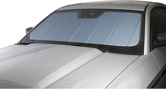 Covercraft UVS100 Custom Sunscreen | UV11579BL | Compatible with Select Audi Models, Blue Metallic