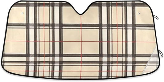 Sun Shade for car Windshield Reflective Windshield polarisado para carro Colorful Plaid Texture File
