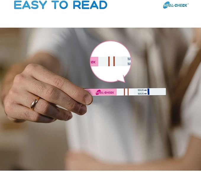 30 Ovulation Test Strips and 35 Pregnancy Tests with 65 Urine Cups, Fertility Test for Women TTC, Get Pregnant Easier, Easy to Use at Home, Over 99% Accuracy, Individually Wrapped