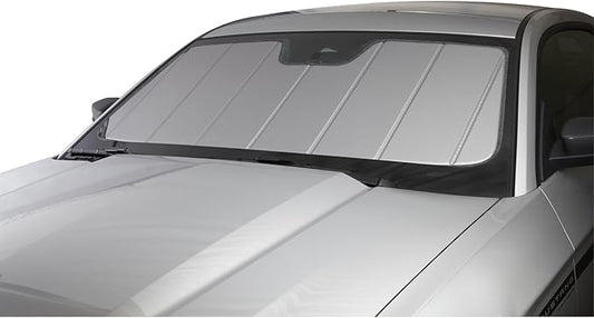 Covercraft UVS100 Custom Sunscreen | UV11637SV | Compatible with Select Mercedes-Benz A-Class Models, Silver