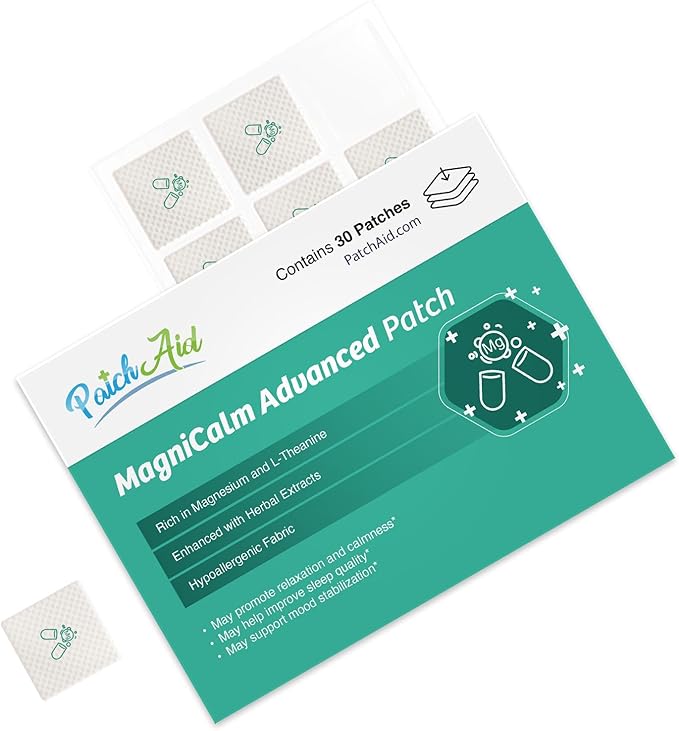 MagniCalm Advanced Topical Patch by PatchAid 30-Day Supply