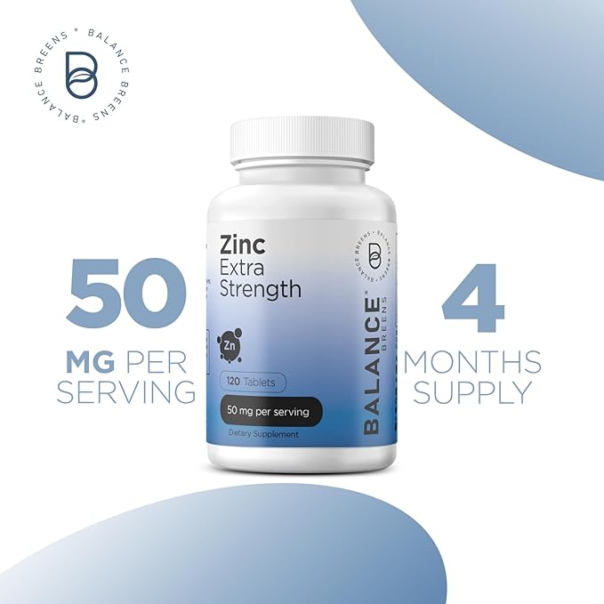 Balance Breens Melatonin 20mg + Zinc 50mg Supplement Combo
