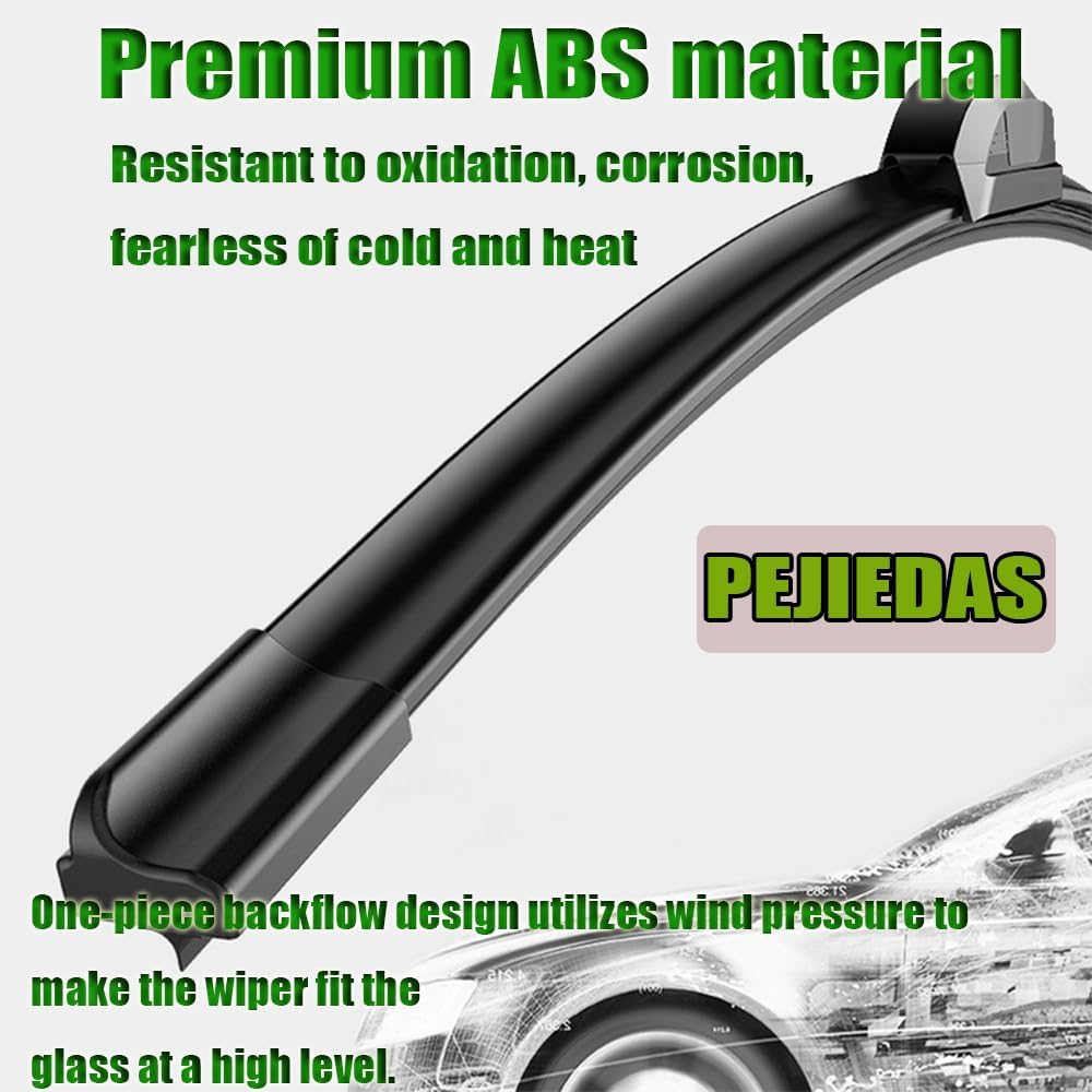 OEM Quality Front Wiper Blades, Replacement for 2018-2007 Nissan Altima/ 2020-2009 Nissan Maxima, OE Original Style (28 Inch + 16 Inch Front Wiper Blades)