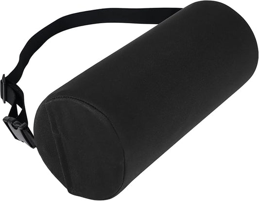 Lumbar Pillow, Lumbar Support Pillow for Office Chair & Car, Have Ajustiable Strap & Washable Cover, 11 Inch Lower Back Support for Office chair, Car, Bed Back Pain Relief & Posture Correction