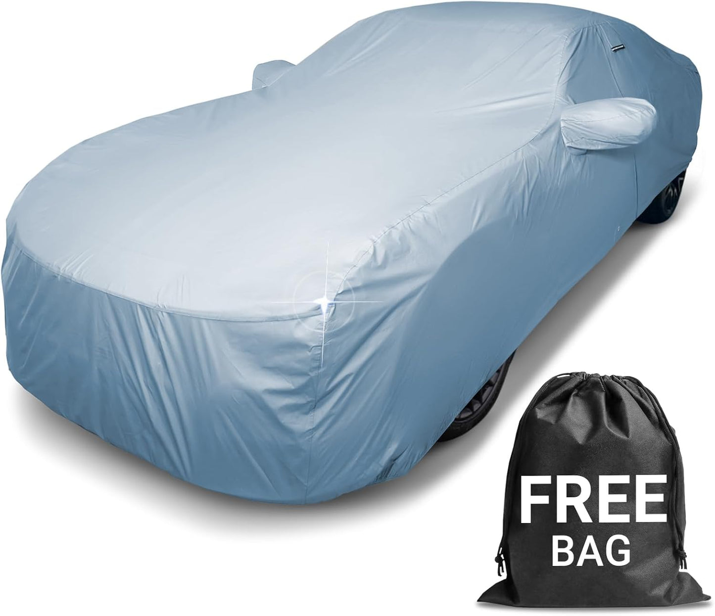 iCarCover Premium Car Cover for 1992-1995 Porsche 968 Coupe Heavy Duty Waterproof All Weather Automobiles Custom Fit Indoor Outdoor UV Snow Protection Covers with Straps and Bag