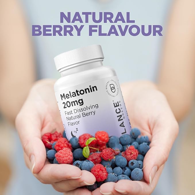 Balance Breens Melatonin 20mg + Magnesium + Vitamin D3