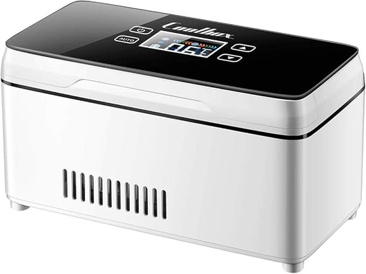 Nother Insulin Cooler Case USB Mini Medicine Refrigerator Portable Insulin Cooler Box Car Small Cold Boxes, battery&bag, Mini Drug Constant Temperature Refrigerator(mini size)