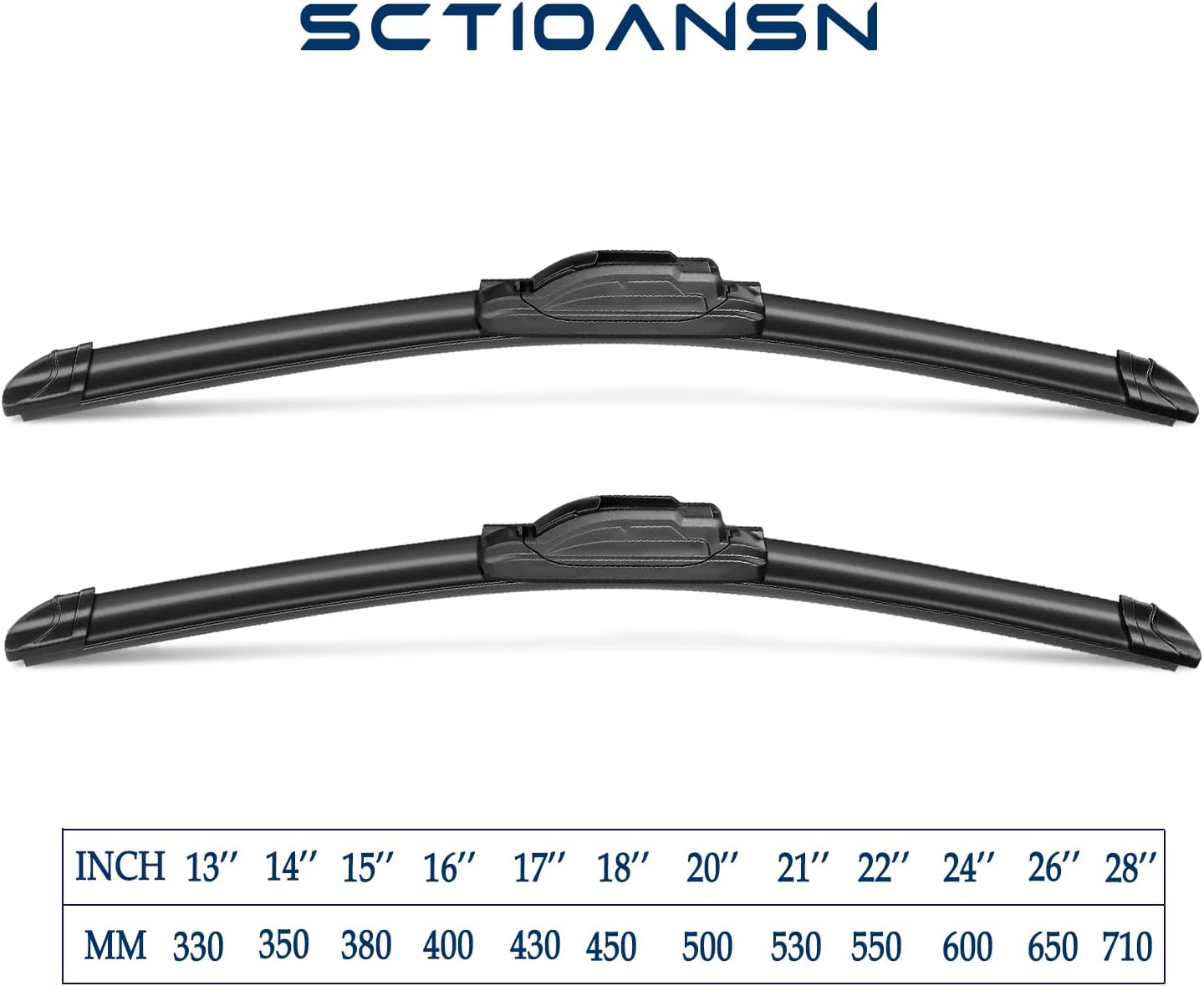 3Pcs Kia Soul Windshield Wipers for Kia Soul 2020-2023, All Seasons Original Equipment Automotive Replacement Windshield Wiper Blades for My Car- 24"/20"/11" (Pack of 3) J- HOOK