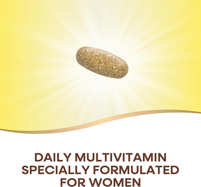 Nature's Way Alive! Women's Daily Ultra Multivitamin, High Potency Formula, Promotes Energy Metabolism and Muscle Function*, with Methylated B12, 60 Tablets