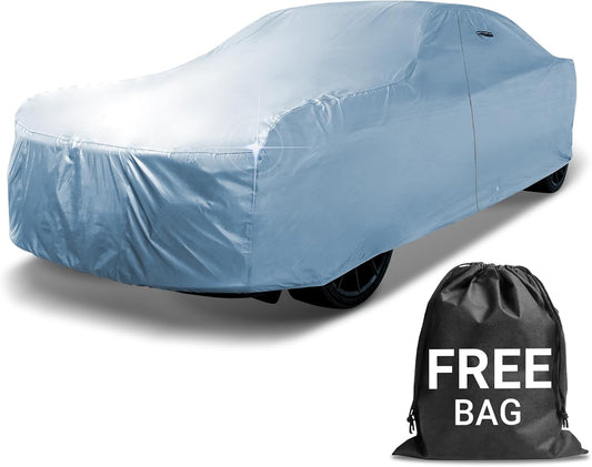 iCarCover Fits 1949-1954 Pontiac Chieftain Car Cover Automobiles Form-Fit Padded Full Exterior Waterproof Automobiles Protection Covers