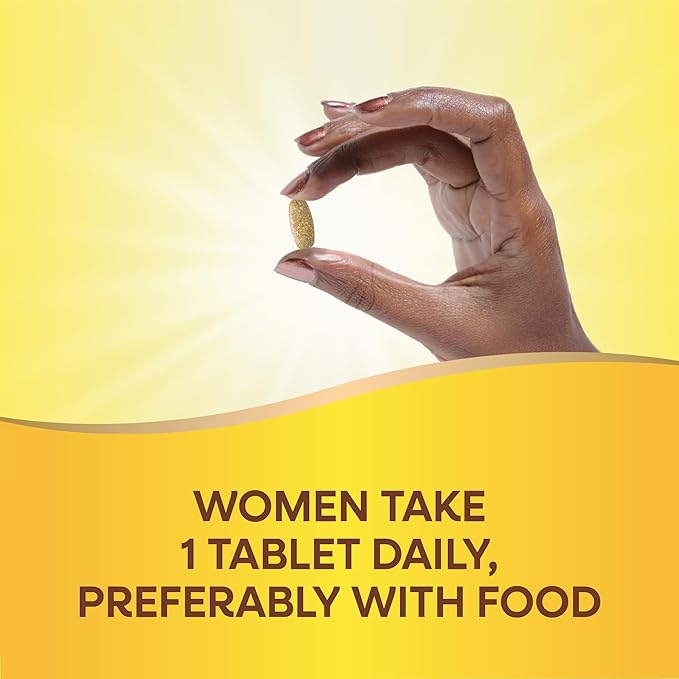 Nature's Way Alive! Women's Daily Ultra Multivitamin, High Potency Formula, Promotes Energy Metabolism and Muscle Function*, with Methylated B12, 60 Tablets