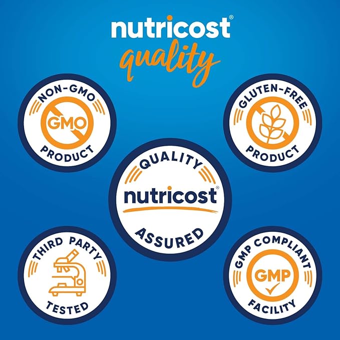 Nutricost Vitamin C with Rose HIPS 1025mg, 240 Capsules (2 Bottles) - Premium Non-GMO, Gluten Free Vitamin C Supplement