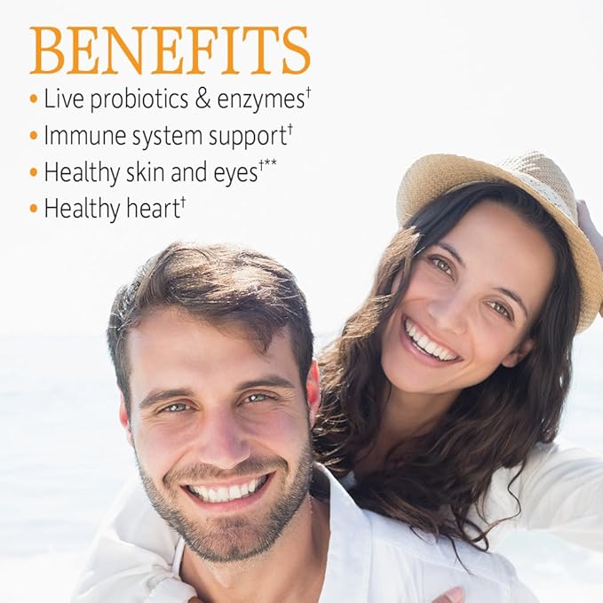 Garden of Life - Vitamin Code Raw VitaminC - 120 Vegan Capsules, 500mg Whole Food VitaminC with Bioflavonoids, Fruits & Veggies, Probiotics, Gluten Free Vitamin-C Supplements for Adults