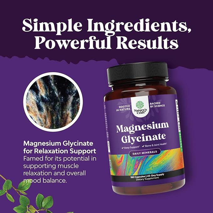 Bundle of Pure Magnesium Glycinate 400mg Per Serving - or Mood Sleep and Relaxation and Extra Strength Zinc Gummies for Adults - mmunity Gummies for Adults
