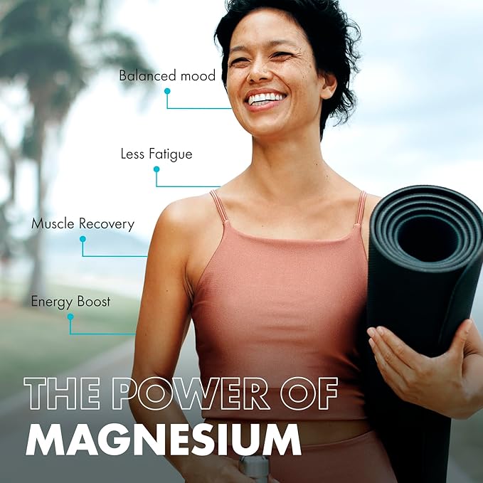 Magnesium Glycinate 500mg - 3 Month Supply - High Strength 100 Easy Swallow Capsules - Pure Magnesium Glycinate Supplement - Magnesium Supplements - Vegan & Gluten Free - Sleep Aid - Made in UK