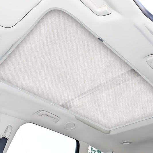 Car Sunroof Shade Compatible with Mercedes Benz GLE 350/450 2015-2019, Foldable Glass Roof Sunshade with Storage Bag, Heat Insulation Sun Protection Roof Interior Sunshade