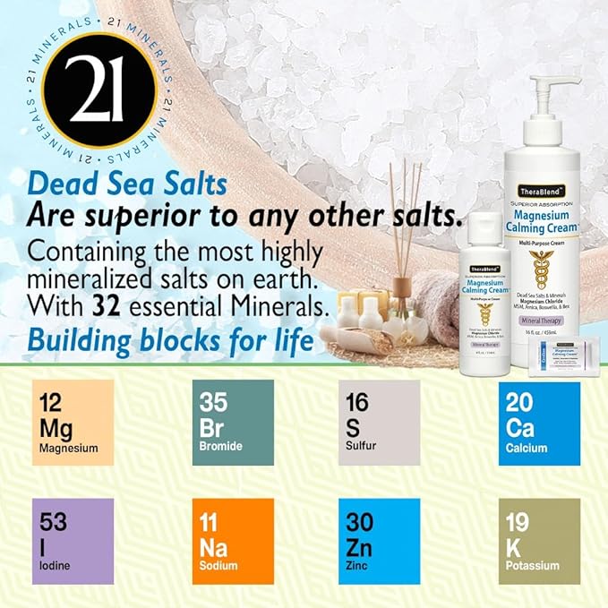 Magnesium Calming Cream 8 oz