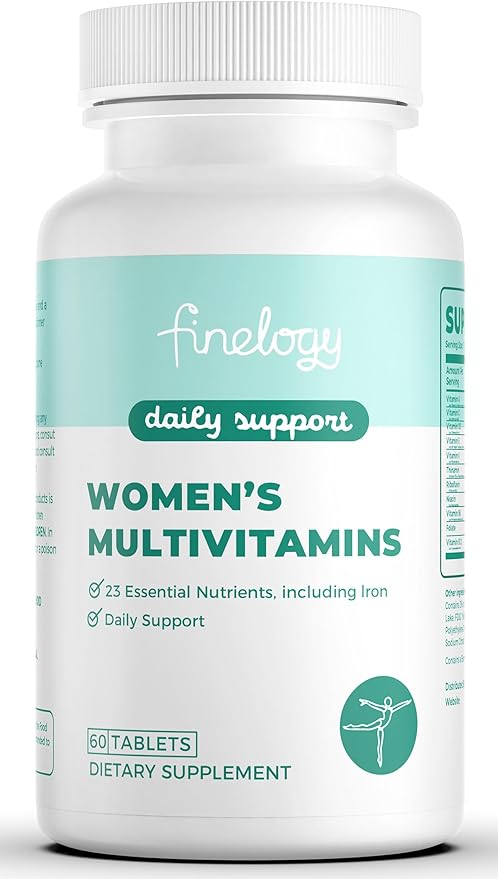 Magnesium Complex Supplement 300mg 90 Capsules and Womens Multivitamins 23 Essential Nutrients 60 Tablets