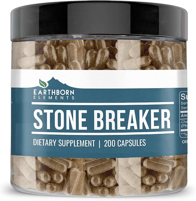 Earthborn Elements Chanca Piedra & Magnesium Citrate Bundle (200 caps)
