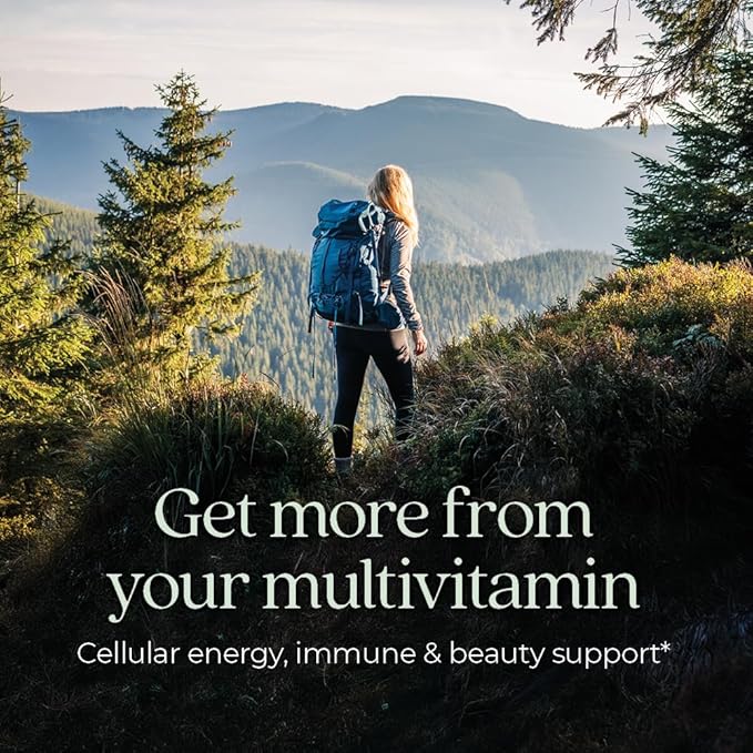 New Chapter Women's Multivitamin for Immune, Beauty + Energy Support with Fermented Nutrients - Every Woman's One Daily, Made with Organic Vegetables & Herbs, Non-GMO, Gluten Free, 48 Count