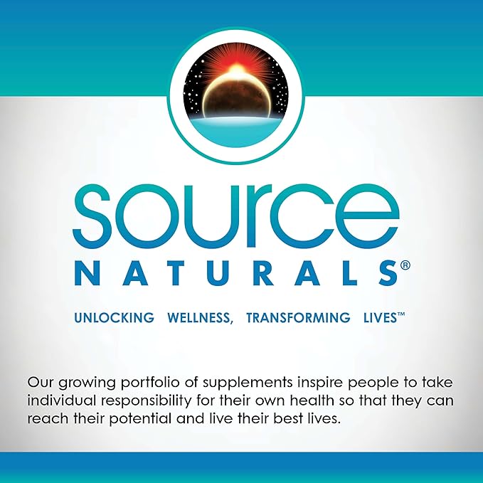 Source Naturals Magnesium Ascorbate, Gentle Non-Acidic Vitamin C*, 1000mg - 120 Tablets