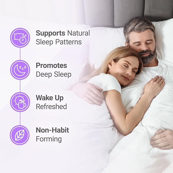 Nested Naturals Luna Kids Sleep Supplement (60 Chewable Tablets) & Luna Natural Sleep Aid (60 Vegan Capsules)