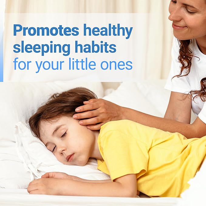 Nested Naturals Luna Kids Sleep Supplement - for Children & Melatonin Sensitive Adults - Gentle Herbal Supplement with Chamomile, Melatonin, & Valerian - 180 Chewable Tablets (60 Per Bottle)