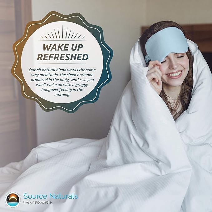 Source Naturals Sleep Science Melatonin, Helps Promote Sleep*, 5 mg - 60 Tablets