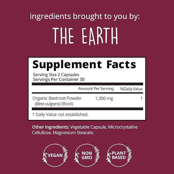 Happy Healthy Hippie Beetroot Capsules & Be Grounded