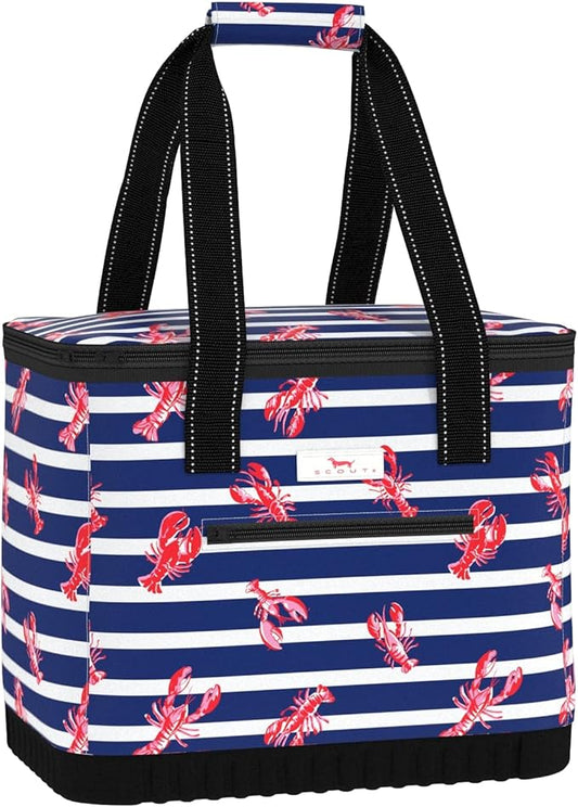 SCOUT The Stiff One - Large, Soft, Lightweight, Insulated Cooler with Hard Bottom, Beach, Family, Travel, Picnic Cooler