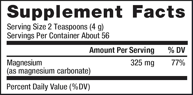 Natural Vitality Calm, Magnesium Supplement, Anti-Stress Drink Mix Powder, Gluten Free, Vegan, & Non-GMO, Sweet Lemon, 8 oz