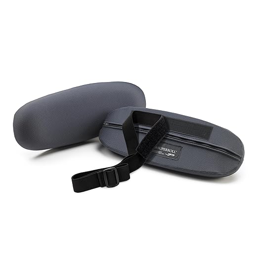 OPTP The Original McKenzie SuperRoll - USA-Made Low Back Lumbar Pillow for Office Chair Lumbar Support, Car Back Support Seat Cushions and Travel. The Preferred Lumbar Cushion by Physical Therapists.