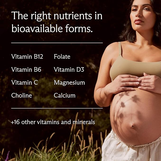 Needed. Multivitamin for Prenatal | Prenatal Multi Essentials Capsule- Pregnancy, Breastfeeding, Postpartum | Expertly-Formulated & Third-Party Tested, Citrus Scent Insert | 30-Day Supply