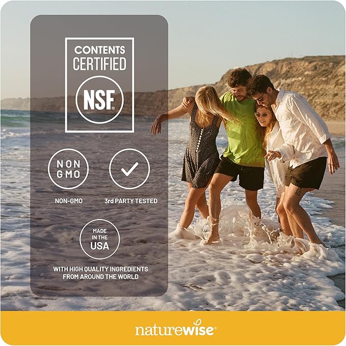 NatureWise Vitamin D3 5000iu (125 mcg) 90-Day Supply for Immune Support, Healthy Muscle Function, and Bone Health - Non-GMO, Gluten-Free in Organic Extra Virgin Olive Oil, (Mini Softgel), 90 Count