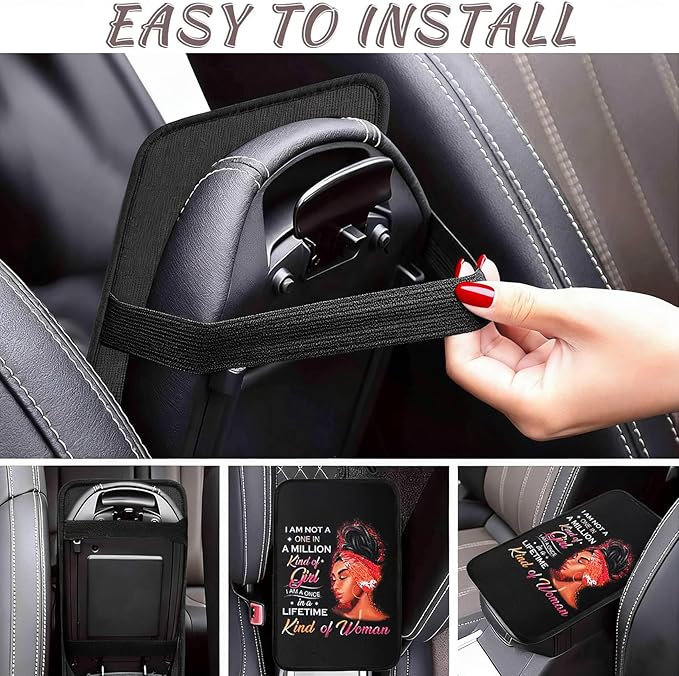 Turtle Vehicle Center Console Armrest Cover Pad,Sea Turtle Car Accessories Soft Middle Console Cushion Pad,Auto Arm Rest Mat Decor Turtles Gifts for Women Men Dad for Most Vehicle SUV Truck