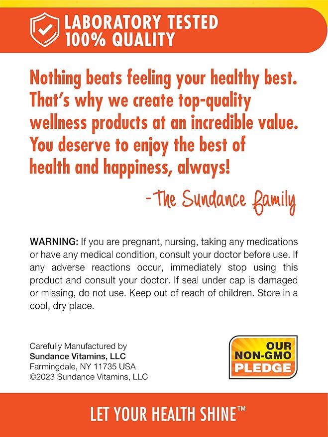 Sundance Vitamin E 180mg (400 IU) | 100 Quick Release Softgels | High Potency Formula | Non-GMO and Gluten Free Supplement